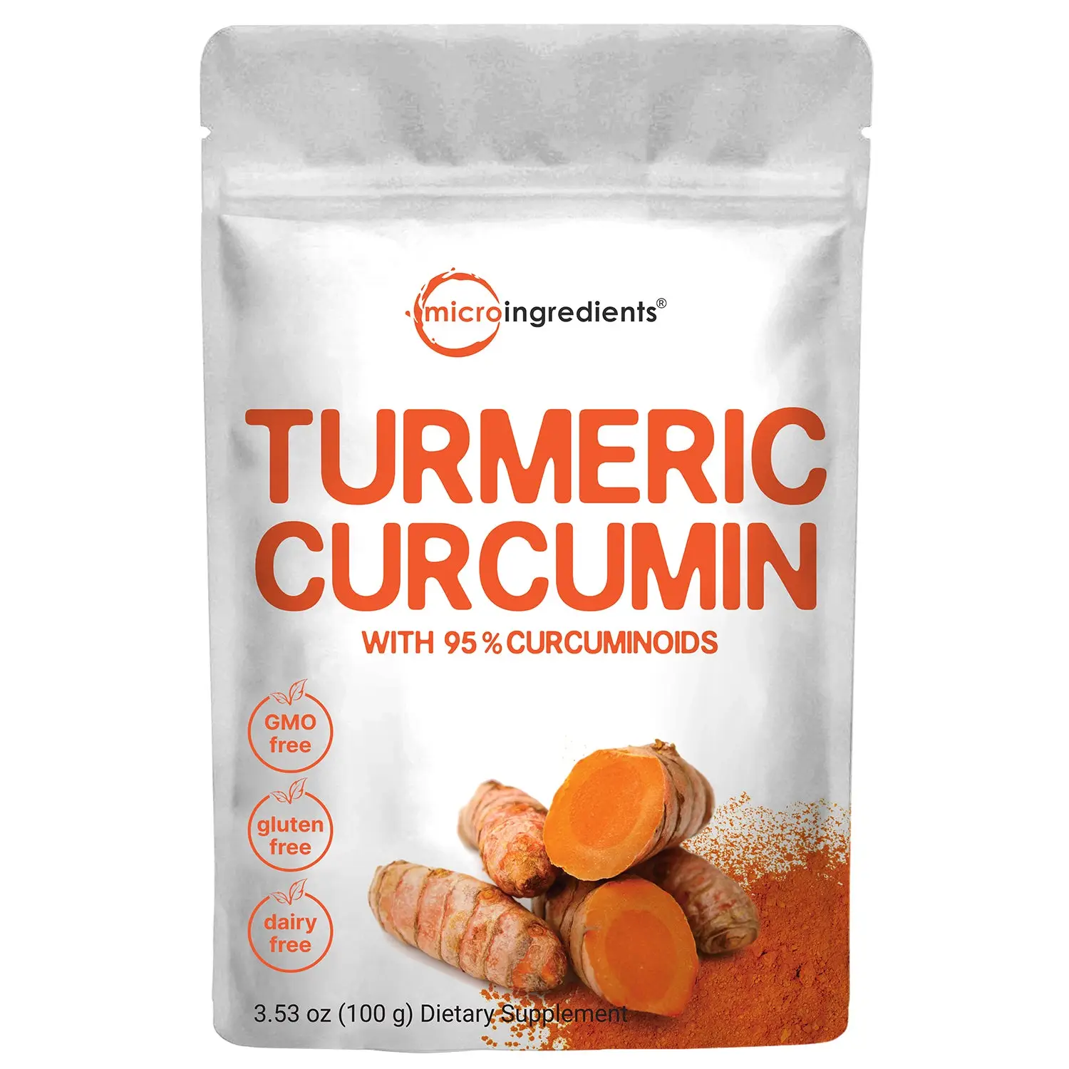 Micro Ingredients Turmeric Curcumin Powder 100g