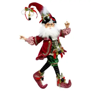 North Pole Coal Stocking Elf Medium 18 Inch