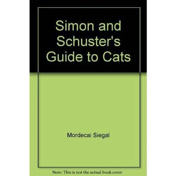 USED-S&S Guide to Cats by Simon & Schuster (Hardcover)