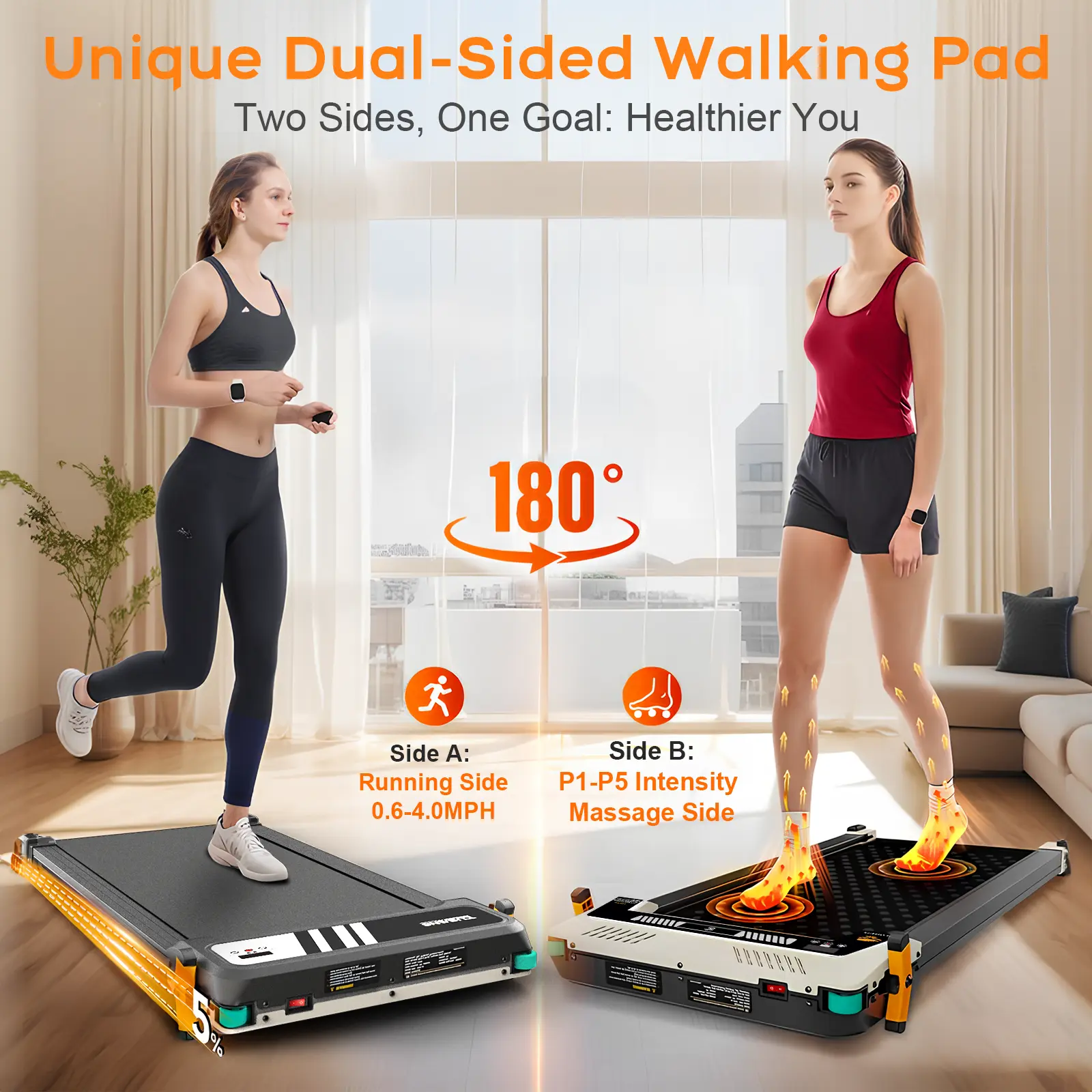Dual Comfort Incline Treadmill