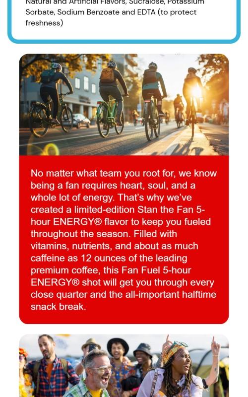 Stan the Fan 5-hour ENERGY Extra Strength Shot