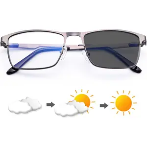 Mens Blue Light Glasses Men  Gaming BlueLight Blocking Glasses Metal Anti  Clear Lens Eye Protection