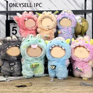 Cute Monster Plush Onesie Blind Box Collection Costume, High-End Fashion Toy Collector, Labubu Clothing, Perfect Gift, Doll Closet Accessory