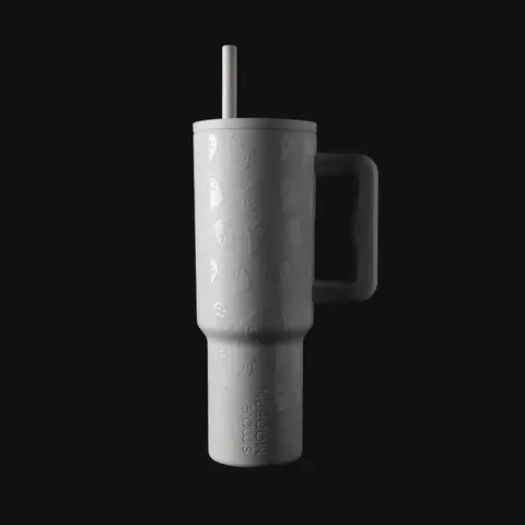 Simple Modern Harvest Collection Signature Trek 40oz - Leak Proof, Ceramic Lined Interior, Dishwasher Safe, Rubber Bottom, Handle and Straw Lid