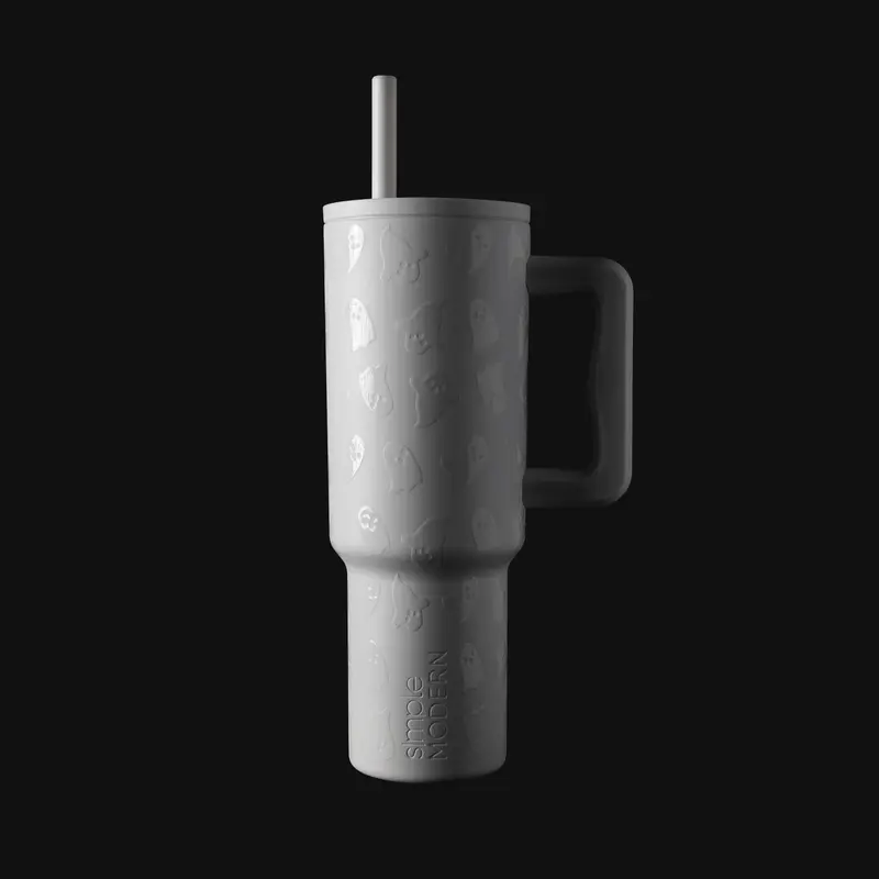 Simple Modern Harvest Collection Signature Trek 40oz - Leak Proof, Ceramic Lined Interior, Dishwasher Safe, Rubber Bottom, Handle and Straw Lid