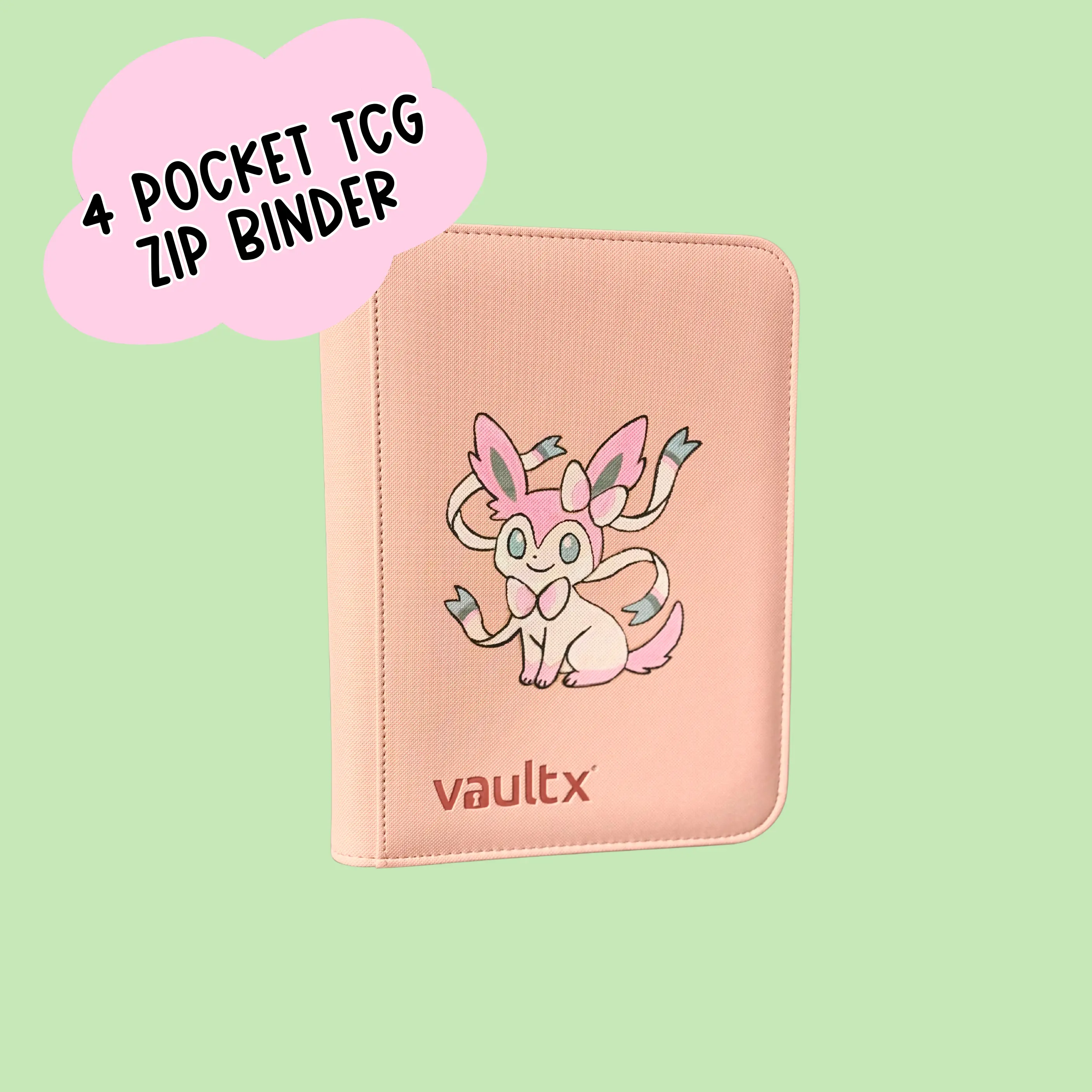 vault x card binder Vaultx 9-Pocket Exo-Tec Zip Binder