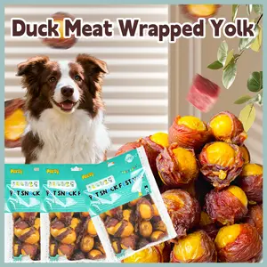 Duck Wrapped Egg Yolk for Dogs – Soft Chewy Treats for Picky Eaters 300g