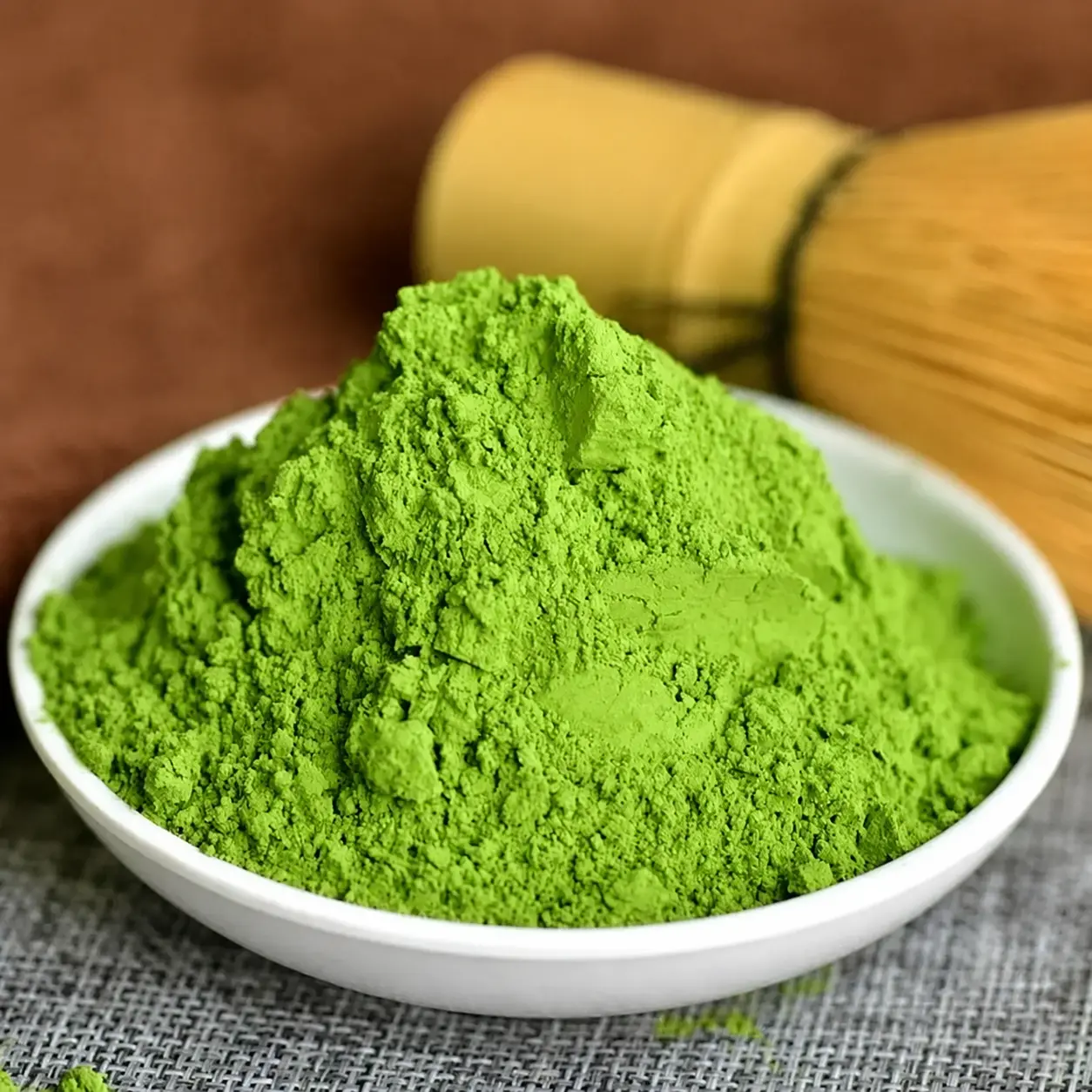 30g Matcha Green Tea Powder + Bamboo Whisk Chasen Japanese Style Tea Ceremony Set