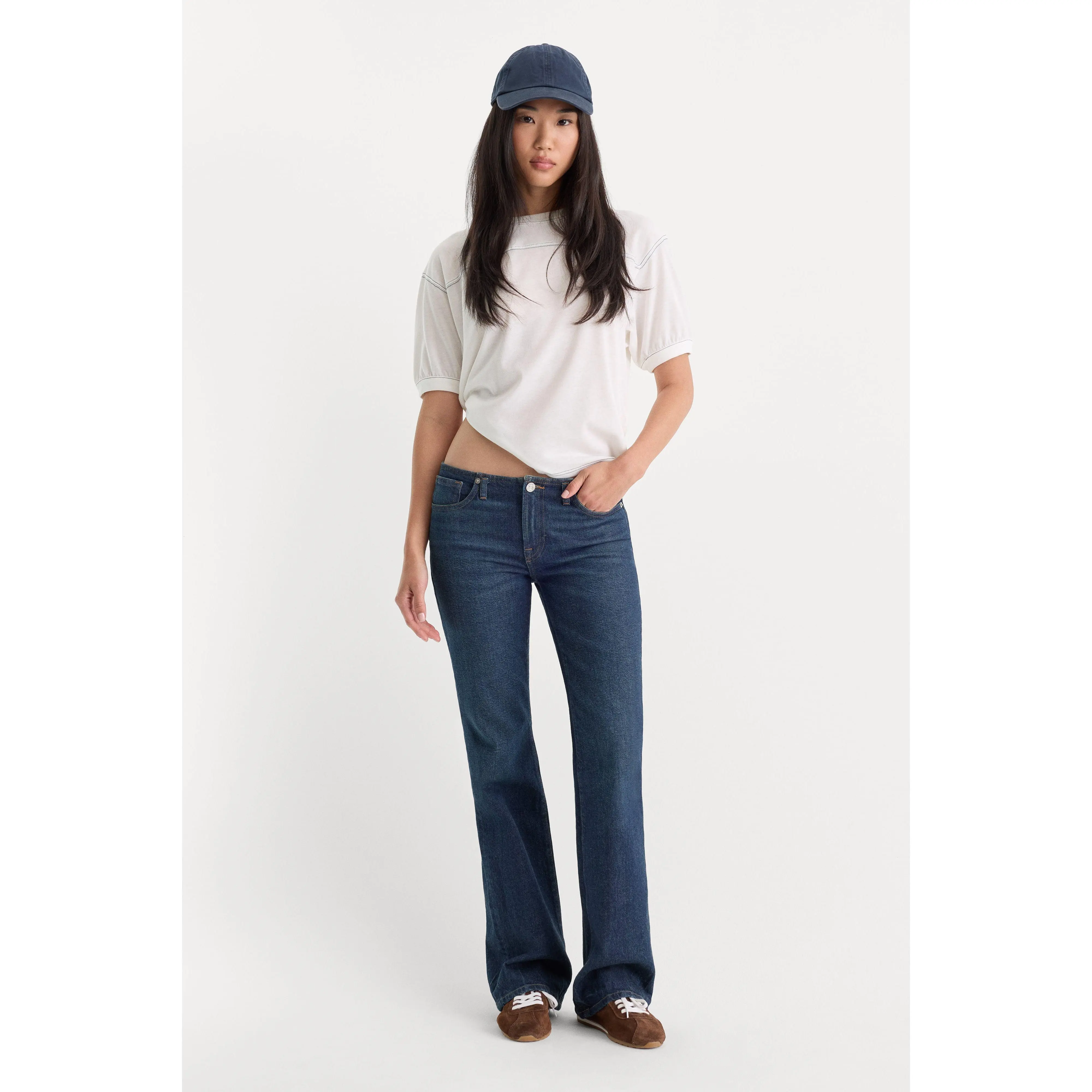 GHOST WAIST LOW RISE BOOTCUT JEANS | QUIRK