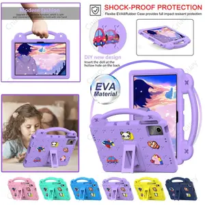 Kids EVA Stand Case for Xiaomi Redmi Pad SE 11inch Handheld Shockproof Safe Non-toxic Tablet Cover For Redmi Pad 2 2025 Funda