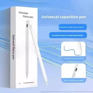 202 New Magnetic Stylus Pen for Apple & Android, Anti-Misoperation Touch Pen for Drawing Learning Note-taking, Gaming Editing on iPad iPhone Samsung Tablets Phones, Universal Replacement Stylus with