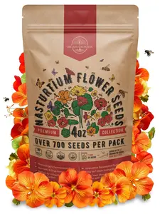 Nasturtium Seeds Pack 4 oz