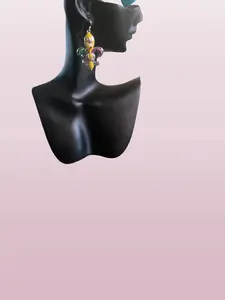 Mardi Gra Earrings