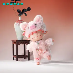 Heyone MIMI-Leisurely Elf Blind Box Action Cute Figure Vinyl Plush Art Toy Cute Figures Desktop Ornament Collectible Toys Birthday Gifts