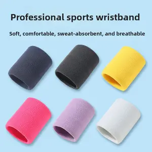 Breathable Sports Wrist Guard Tennis Sweat-absorbing Wrist Guard Fitness Unisex Wrist Strap Basketball Towel Wrist Guard