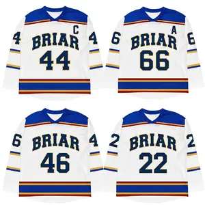 Off Campus Briar University Hockey Jersey, Graham 44 22 DI LAURENTIS 66 Tucker 46 Print Shirt, Cosplay Hockey Romance Shirt