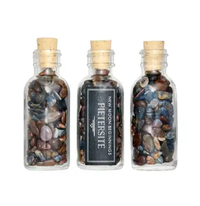 Pietersite Gem Bottle - Polished Chips of Pietersite Crystals