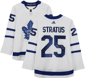 Trish Stratus WWE Autographed White Toronto Maple Leafs Adidas Authentic Jersey - Limited Edition of 25 - Fanatics Authentic Certified