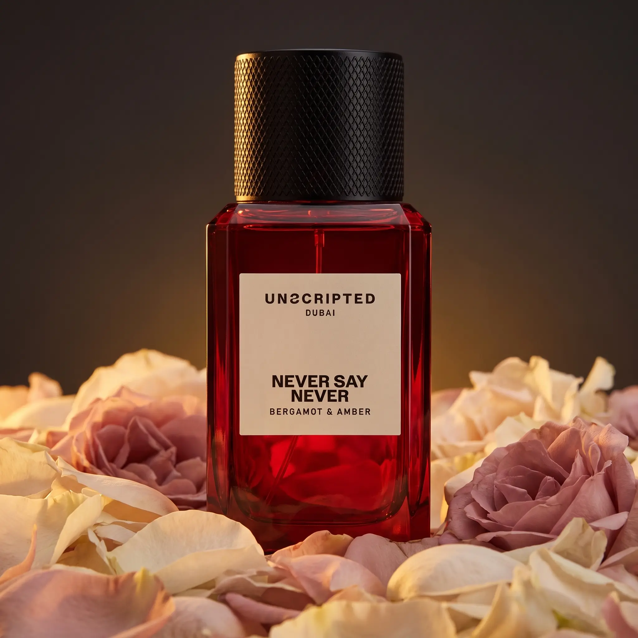Unscripted Never Say Never - Bold, Long-Lasting Perfume For Men And Women - Floral-Fruity Women Perfume with Notes of Amber and Citrus - 3.4 oz