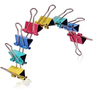 Binder Clips  Assorted Clips Paper Clamps for Office Home Schools Kitchen