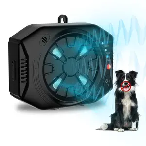 Anti Barking Device, Dog barking stopper, Ultrasonic Dog Bark Deterrent Devices, 3 Modes Rechargeable Dog Barking Control Devices,Quadruple acoustic wave sensor, Bark Silencer, Quadruple acoustic wave sensor, Pet and Human Friendl