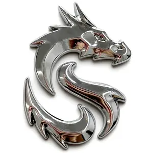 Dragon Metal Emblem for Cars, Trucks, Suvs, Waterproof Vehicle Side or Rear Decoration Badge, Durable Automotive Accessory