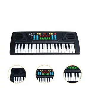 37-Key Children's Piano Keyboard with Microphone, Portable Music Toy, Early Learning Gift 37-Key Children's Piano Keyboard with Microphone, Portable Music Toy, Early Learning Gift