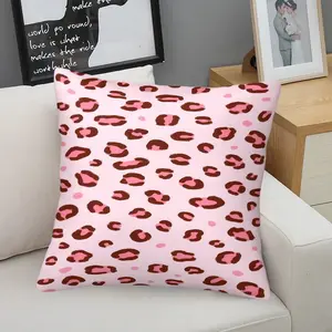 Leopard Print Pillow, 1 Piece Includes Pillow Core, Soft And Durable, Suitable For Children And Adults, Daily Holiday Birthday Gifts For Beds, Sofas, Cars, Bedroom Decorations