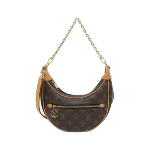 Pre-owned Louis Vuitton Canvas Shoulder Bags Loop Monogram Shoulder Bag
