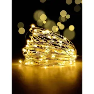 10/20/30/50/100 Battery Powered LED Fairy String Lights, Waterproof Firefly Lights To Add Romantic Atmosphere, Applicable For Mason Jars, Plants, Patio, Yard, Party Decor, Outdoor Camping & Picnic, Suitable For Wedding, Valentine's Day, Holiday & Daily De