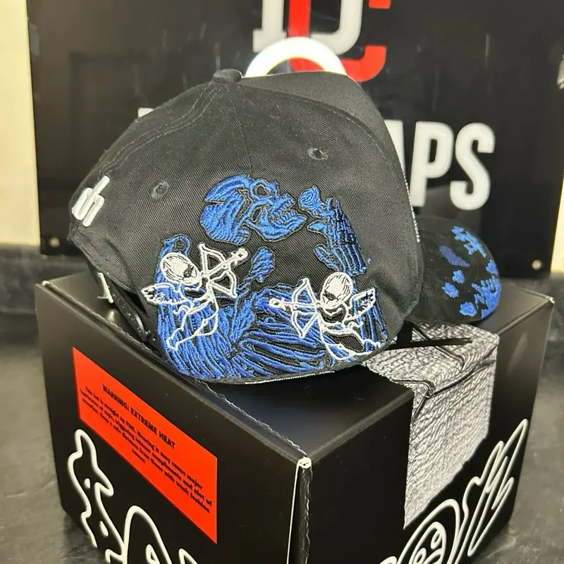 JUNIOR H Angel Azul Sad Boyz Drop Sad City 2024 Dandy Hat Cotton
