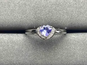 A497 Tanzanite Ring Natural Stone