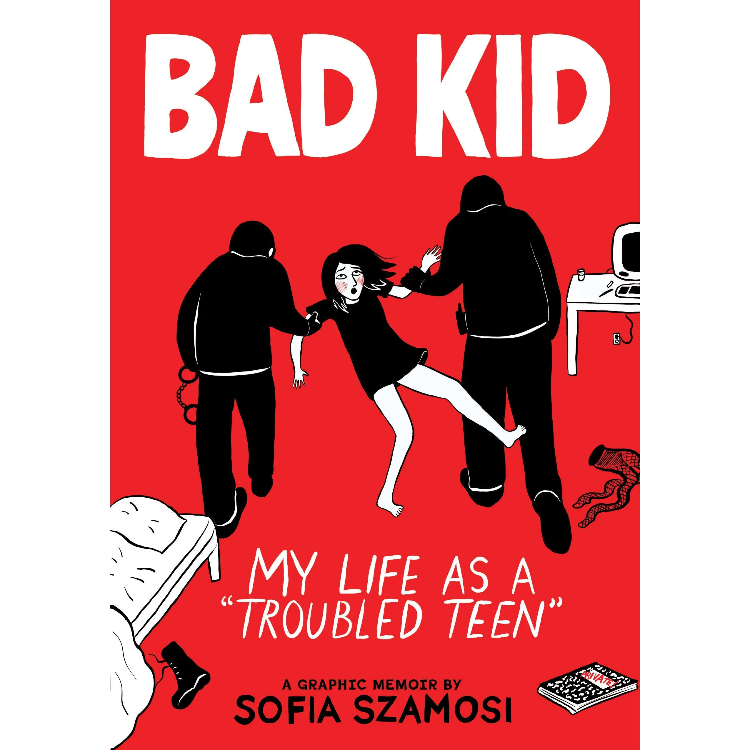 Bad Kid (A Graphic Memoir) by Sofia Szamosi [Hardcover Book]