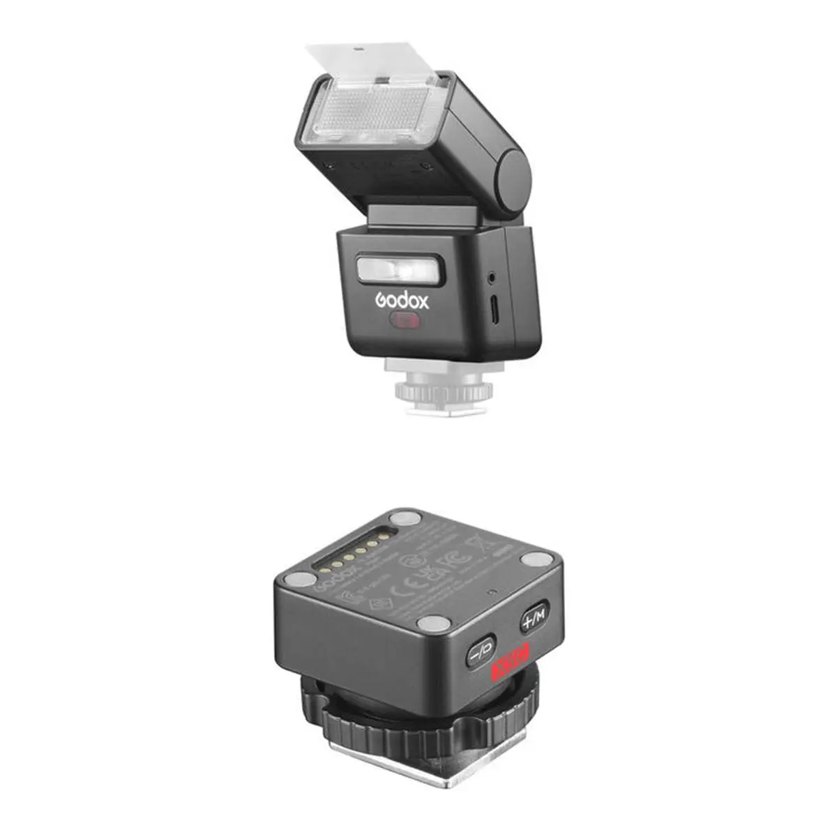 Godox iT32 TTL Mini Wireless Rechargeable Flash with X5C Trigger Kit, Touchscreen, Magnetic Lights for Canon