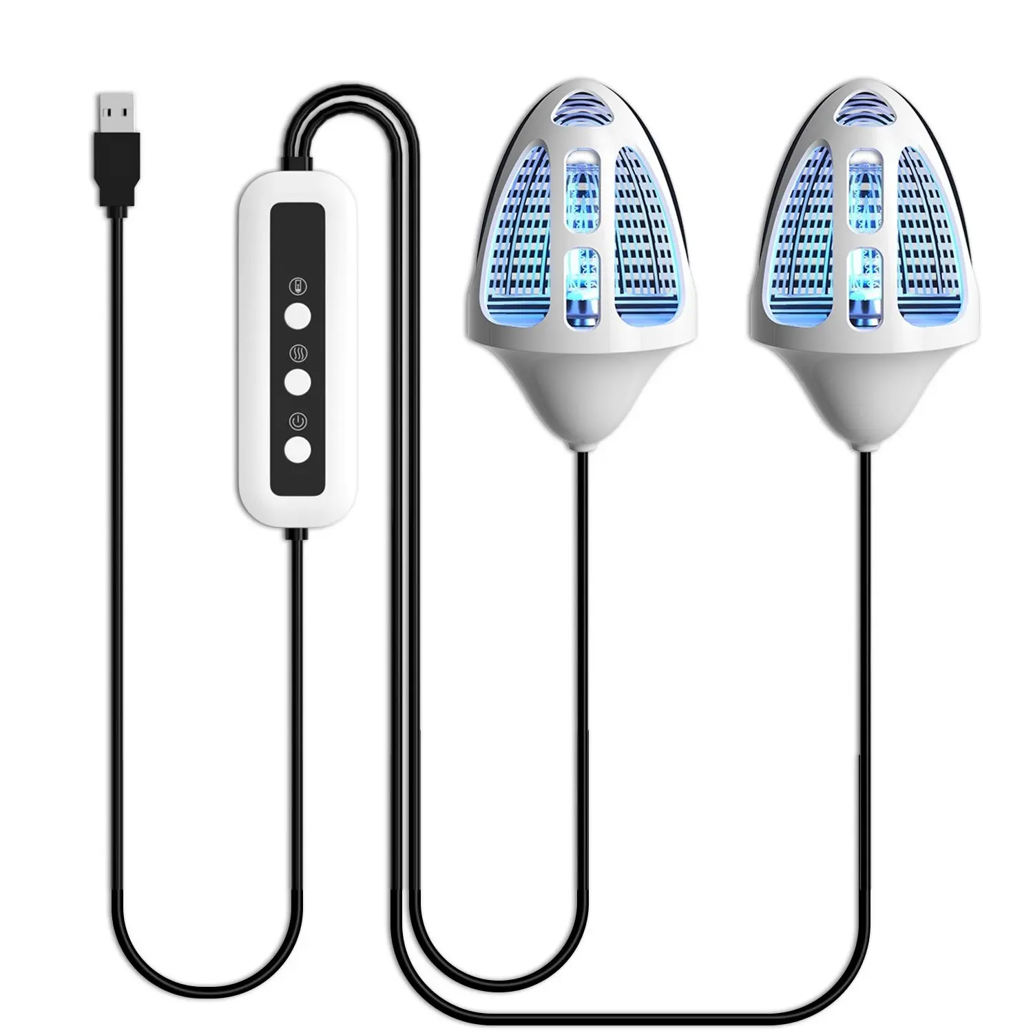 Shoe Dryer & Foot Dryer - Portable Portable Sterilizer with Smart Timer for All Kinds of Shoes and Footcare Needs