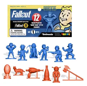 Fallout Nanoforce Series 1 Army Builder Figure Collection - Bagged Set 1 Fallout Nanoforce Series 1 Army Builder Figure Collection - Bagged Set 1