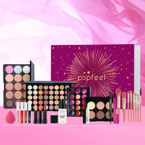 Popfeel Gift Makeup Set, Makeup Bundle Box, makeup palette set, Celebratory Gift for Beginners, Balm Form, Non-Flammable, Notified Via Scpn/cpnp, Lipstick Set