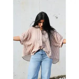 Polly Striped Button Down