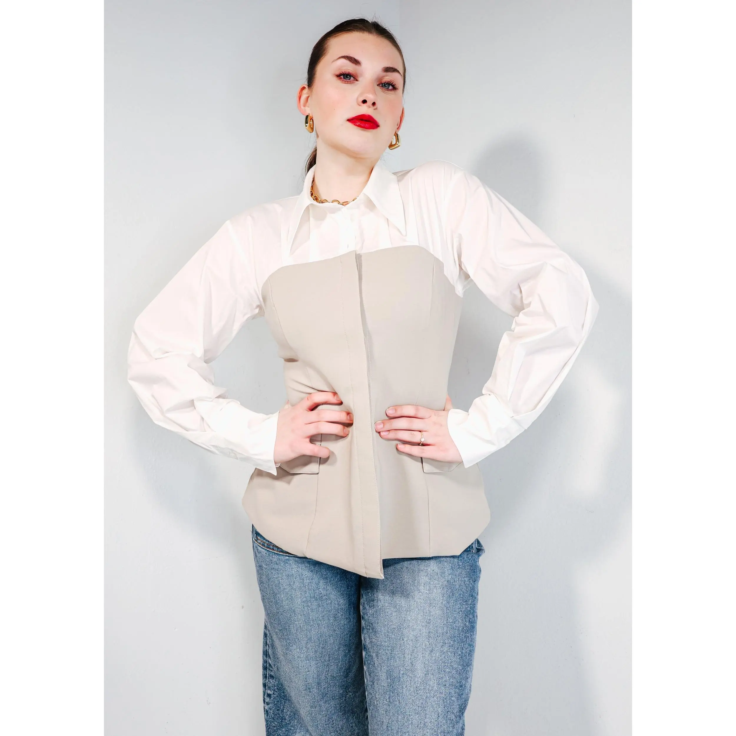 Modern Class Layered Top Modern Class Layered Top