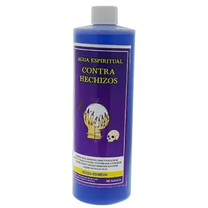 Contra Hechizos - Agua Espirtual 16oz Bottle Healing Energy Cleansing Water Household Handheld Energizing Hydrated