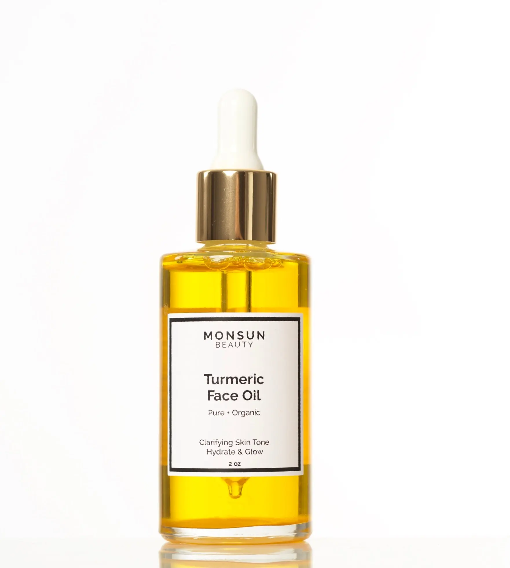 Turmeric Face Oil Serum - 50ml Skincare Serums & Essences for All Skin Types, with Jojoba & Rosehip Oil, Brightening, Skin Repair, Barrier Repair, Dark Spots Remedy, Hydrating & Firming Anti-Acne Formula, Glow Up, Skin Transformation