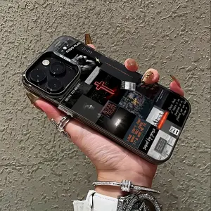 Poster Jesus Lion Design Phone Case Compatible with for iphone 16 15 14 13 12 11 Pro Max X XR XSMAX Shockproof Matte Back