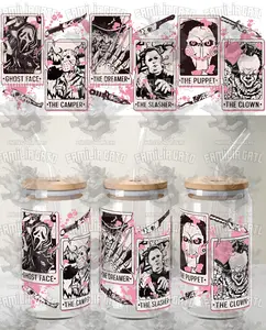 Halloween Horror Characters #12 UVDTF Wrap