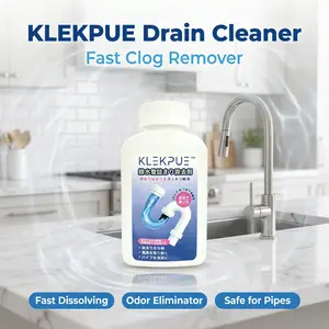 Drain Clog Remover and Cleaner for Shower or Sink Drains, Unclogs and Removes Hair, Soap Scum, Blockages,Removes Sources of Odor