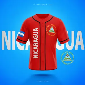 Nicaragua Baseball Jersey