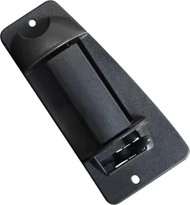Extended Cab Door Handle, Rear Driver Side Compatible with 1999-2007 Chevy Silverado & GMC Sierra – Black, Replacement Exterior Door Handle, OEM GM1520115 15758172
