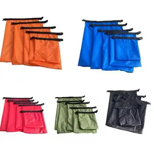 5-Pack Waterproof Dry Bags Set for Camping Hiking Kayaking & Outdoor Storage in Multiple Colors