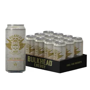 Bulkhead Energy Drink- Not In Regs - Natural Pineapple Orange Flavor Beverage, Sugar Free Nootropic