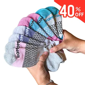 (3-5 Pack) B0MBA solid color ankle sock for Women | Multicolor Athletic Sock | Compression Socks |  Low Cut Athletic Socks | Size S, M, L | Comfortable for Running | Seamless Toe