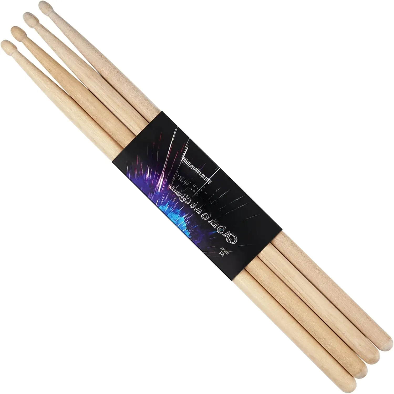 Drum Sticks, 2 Pair 5A Maple Drumsticks Drum Sticks, 2 Pair 5A Maple Drumsticks